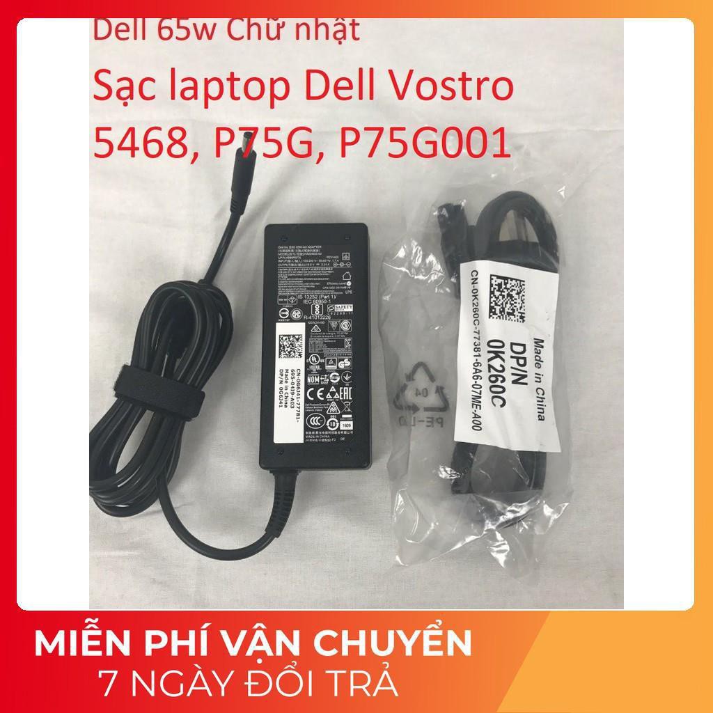 ️sạc laptop dell vostro 5468, p75g, p75g001