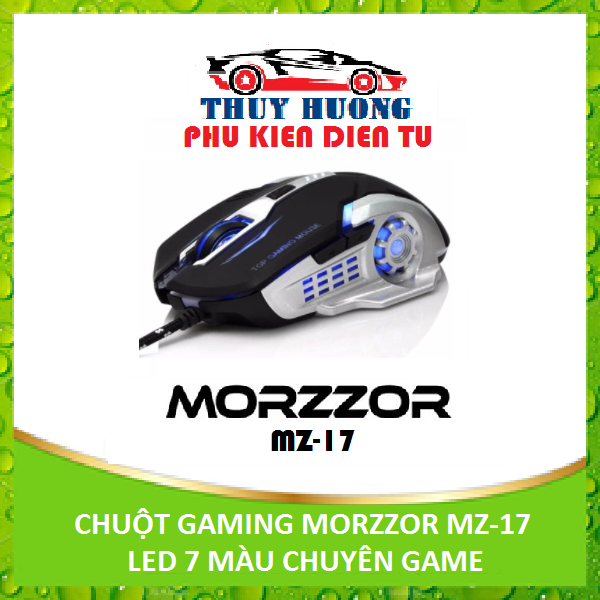 Computer mouse gaming PC morzzor mz-17 led 7 color beauty professional game wired ultra durable for Gamer professional adjustable DPI play LOL, PUBG CF FIFA pole already.