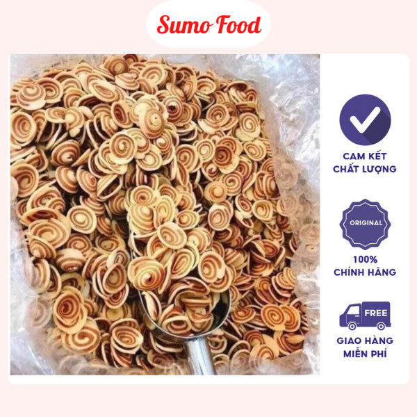 Bánh tai heo nhí (túi zip) 500g