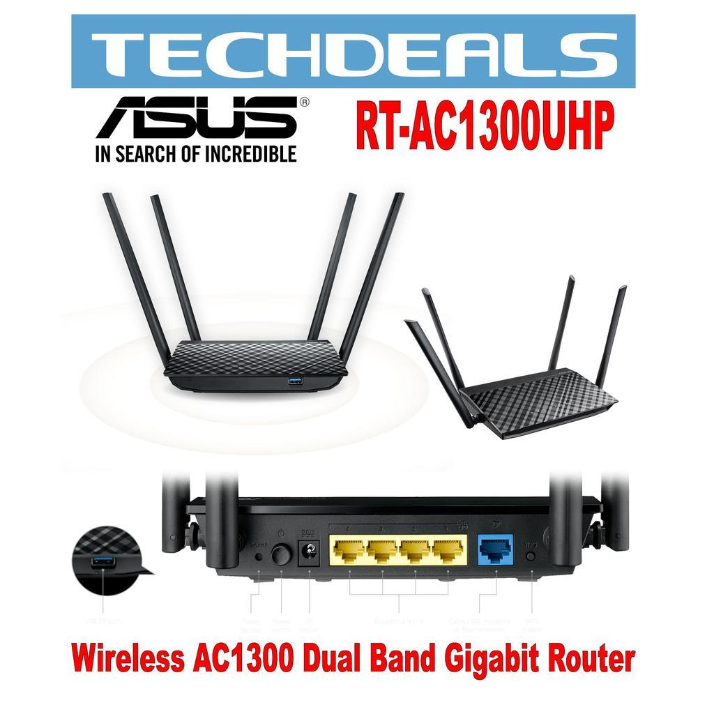 Wireless Router Asus RT-AC1300UHP băng tần kép