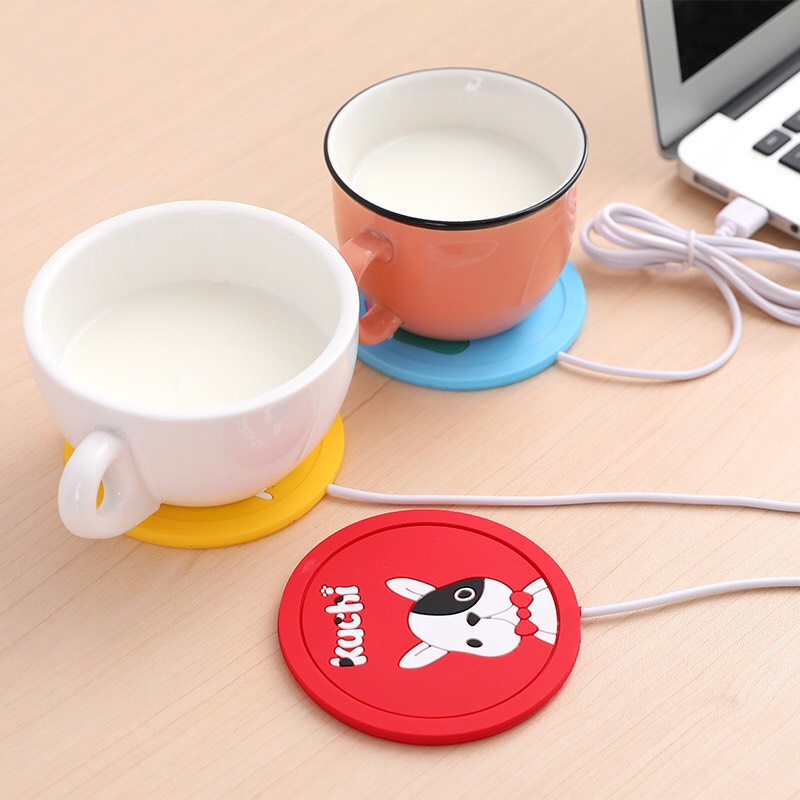Đế hâm nóng tạo nhiệt trà cà phê cổng usb
