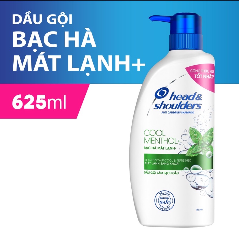 [HCM]Dầu Gội HEAD&SHOULDERS 625ml