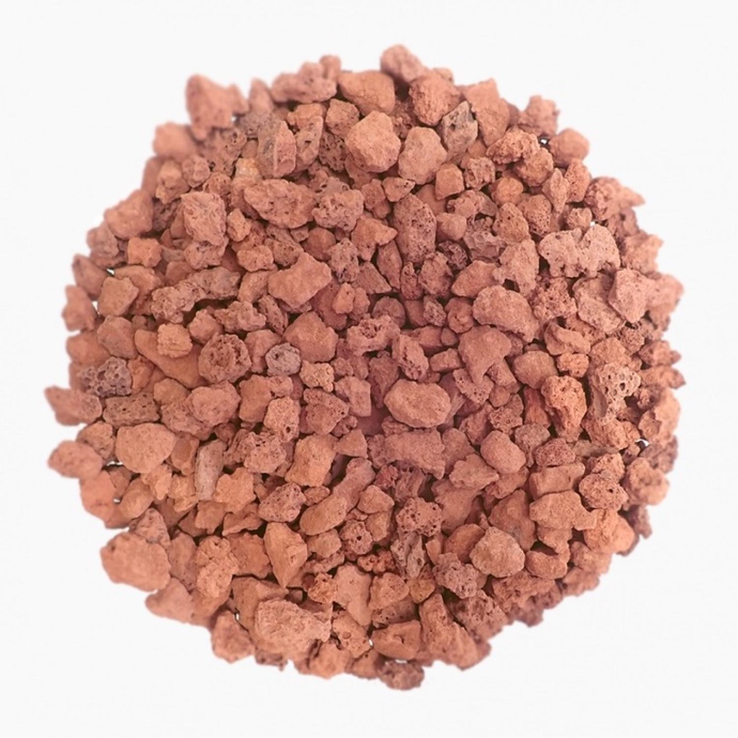 Đá Nham Thạch/ Đá Lava Đỏ - Đen (1000gr) Size 3-6mm - Cao cấp - Sạch bụi
