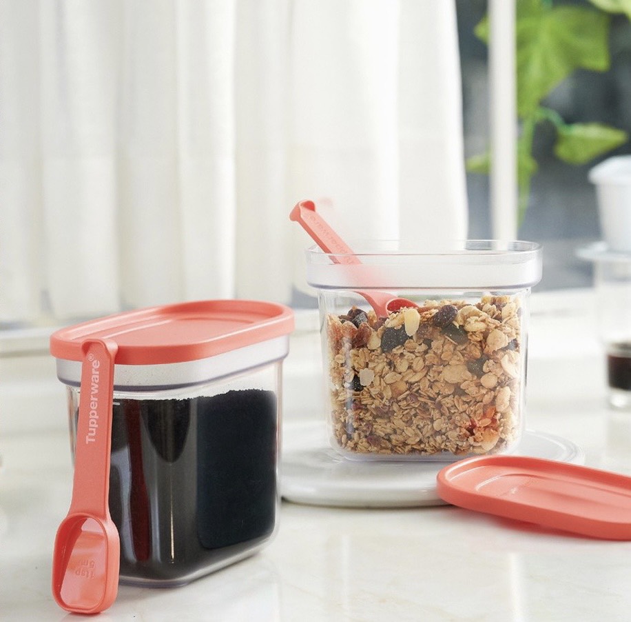 Bộ đựng gia vị Tupperware Umami 500ml (2 Hộp)