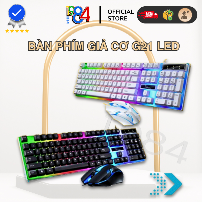 Bàn phím G21 LED giả cơ game chuyên dụng