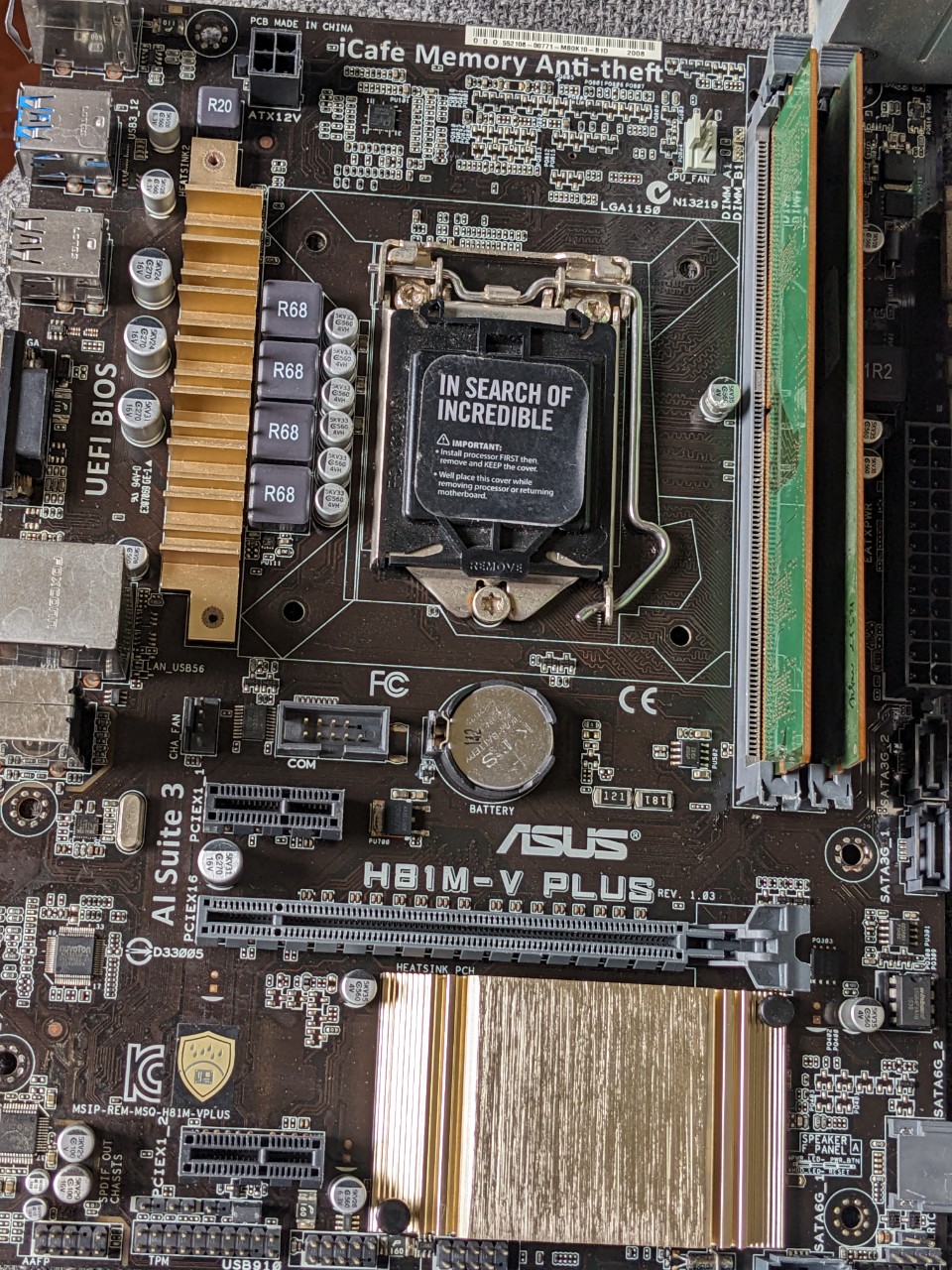 Combo main h61, ram , chip core i, ổ, nguồn ( full 1 bộ, sẵn win)