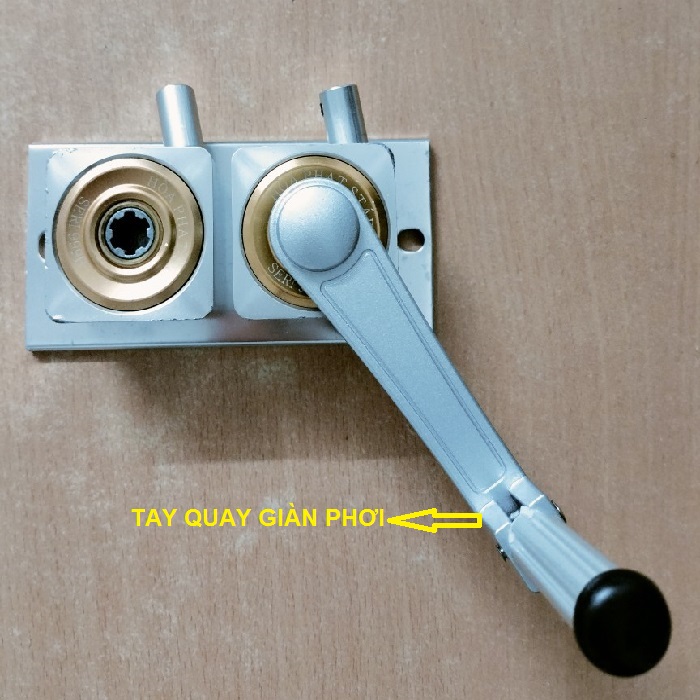Tay quay giàn phơi (999A - 999B - sankaku)