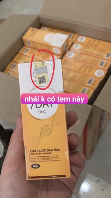 Huyết Thanh Truyền Trắng Olic 7Days