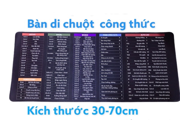 Bàn di chuột cỡ lớn 80x30 led rgb lót Chuột 300*800*3mm Pad full Cho Cả Bàn Phím Và Chuột độ dày 3 li giá rẻ