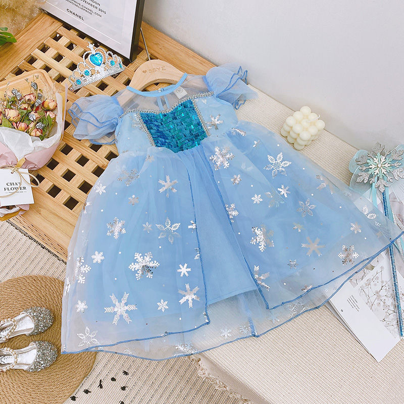 Princess Elsa Dress for Children, Lovely and Fluttering, Lovely Elsa Costume