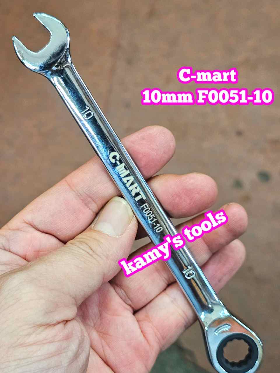 Cờ Lê Vòng Miệng Tự Động C-mart F0051 cỡ 8mm 9mm 10mm 11mm 12mm 13mm 14mm 15mm 16mm 17mm 18mm 19mm