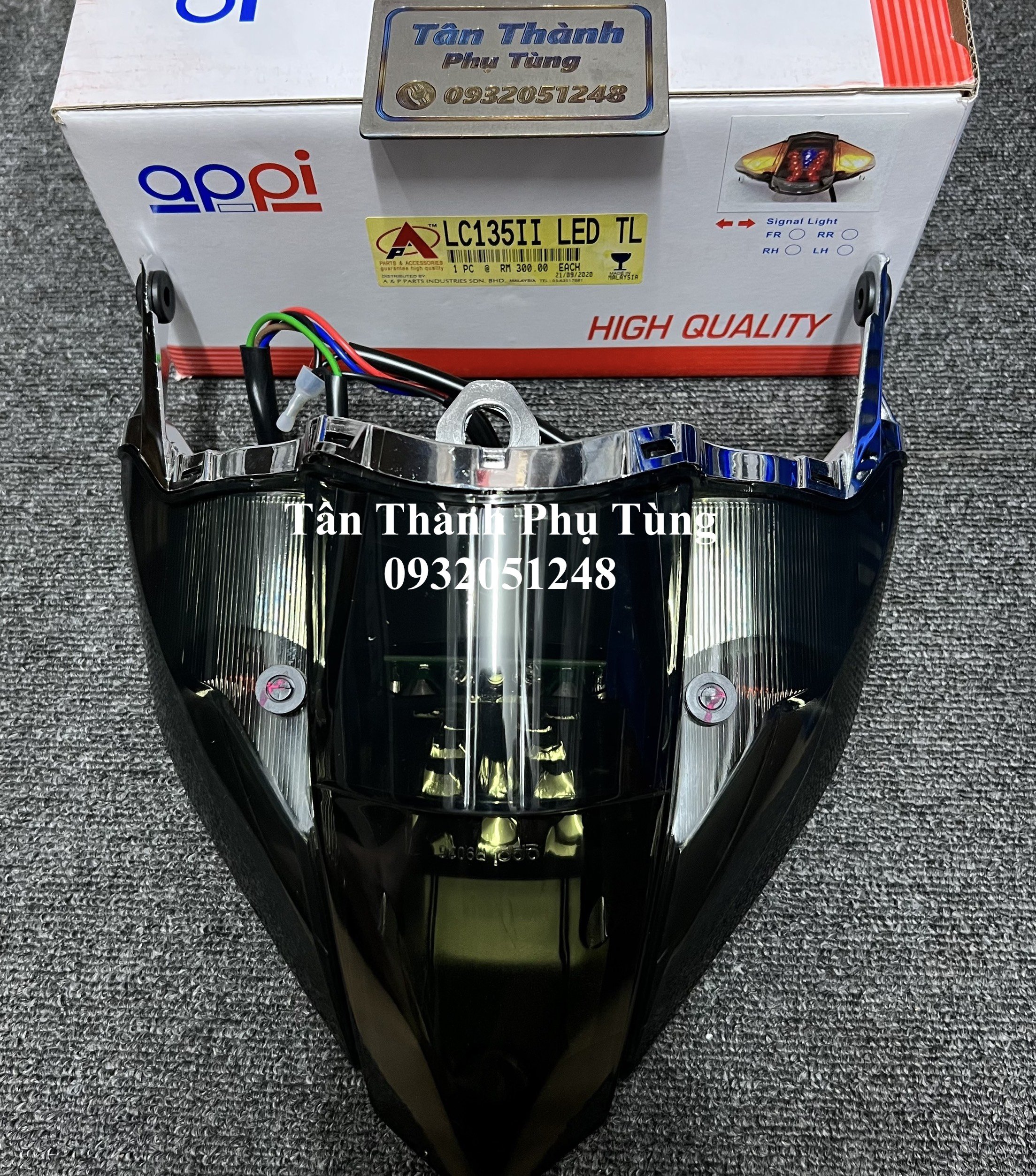 Đèn hậu Appi Exciter 135 đời 2011-2014 Malai