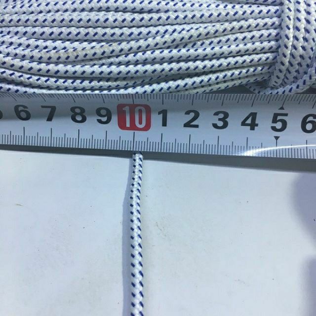 DÂY DÙ TRÒN SỌC, TRÒN MÈ 3mm, 6mm