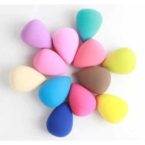 Mút trang điểm mềm mịn hình giọt nước, hồ lô / mút tán kem nền, phấn dễ thương siêu tiện lợi