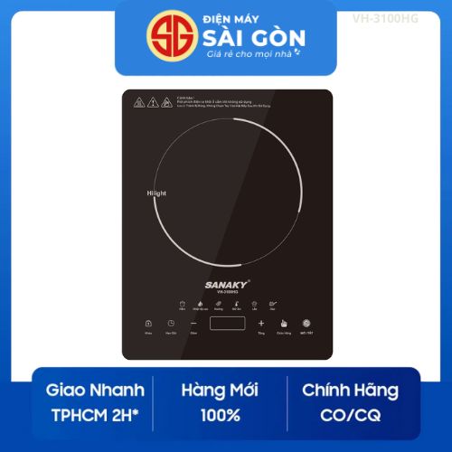 Bếp hồng ngoại sanaky 2000w snk-2018hg/ vh-6100hg