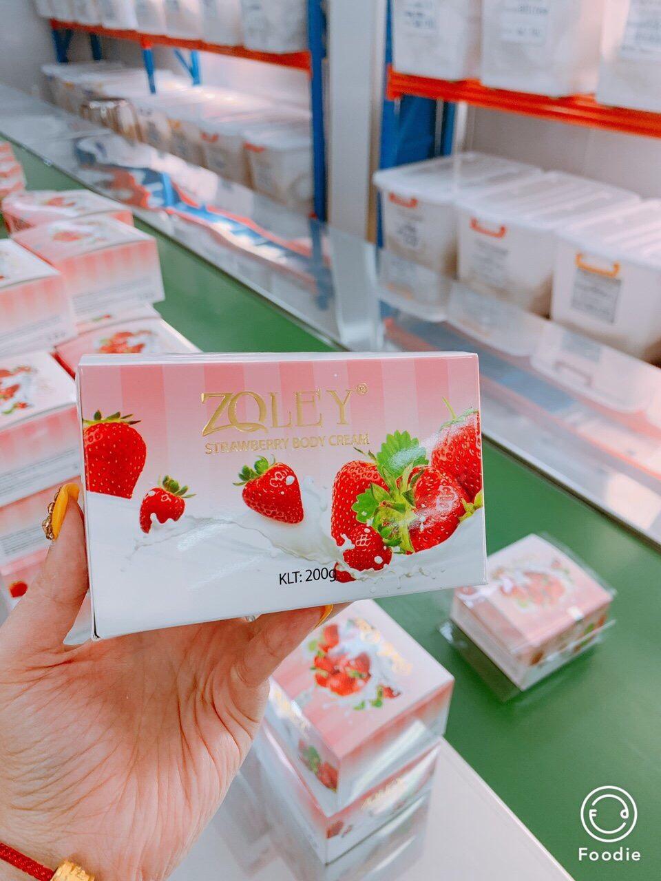 KEM TRẮNG DA BODY DÂU ZOLEY 200gr