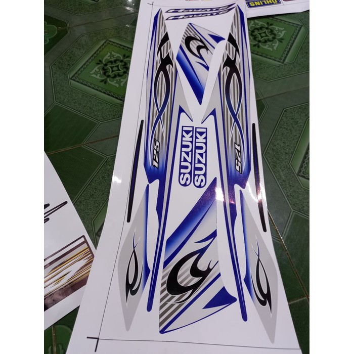 Tem rời hayate 208 xanh trắng