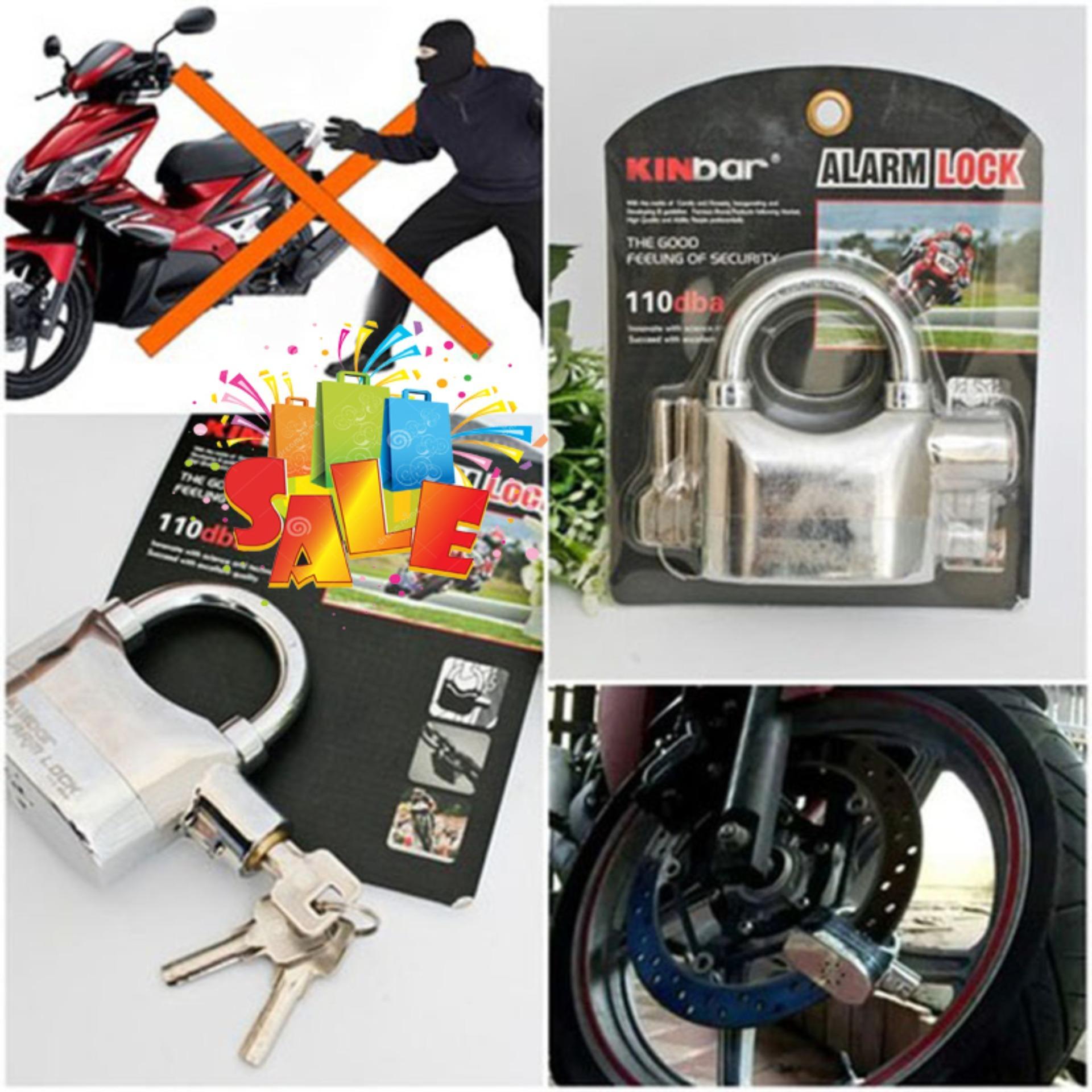 Ổ khoá chống trộm loại lớn, chống cắt, chống sét. Khóa chống trộm xe máy có còi báo động