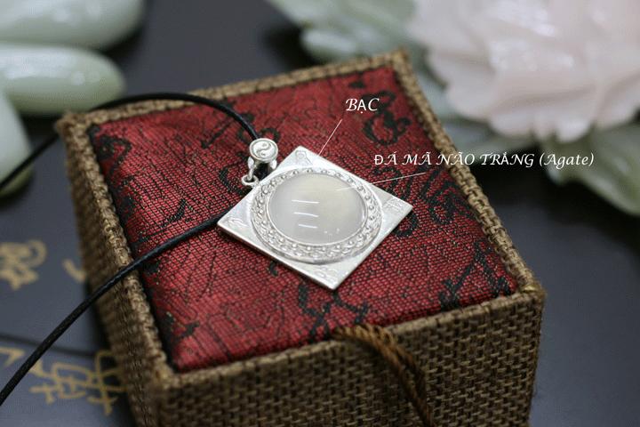 Mặt dây chuyền Thiên Nguyệt Tứ Phúc (nam)