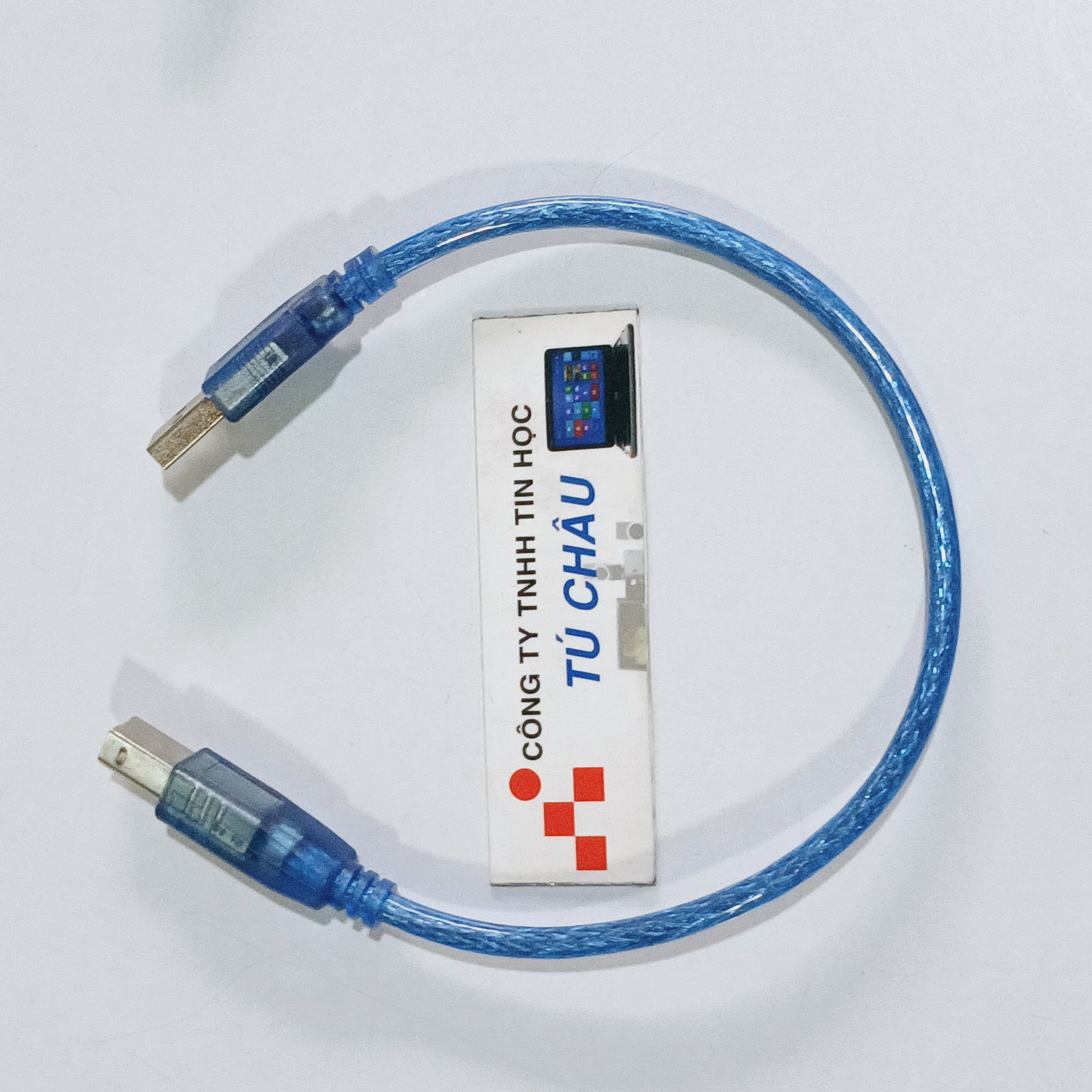 Cáp USB Link (Cáp 2 đầu USB 2.0 đực) / Cáp USB máy in 2.0 (Dài 30Cm)