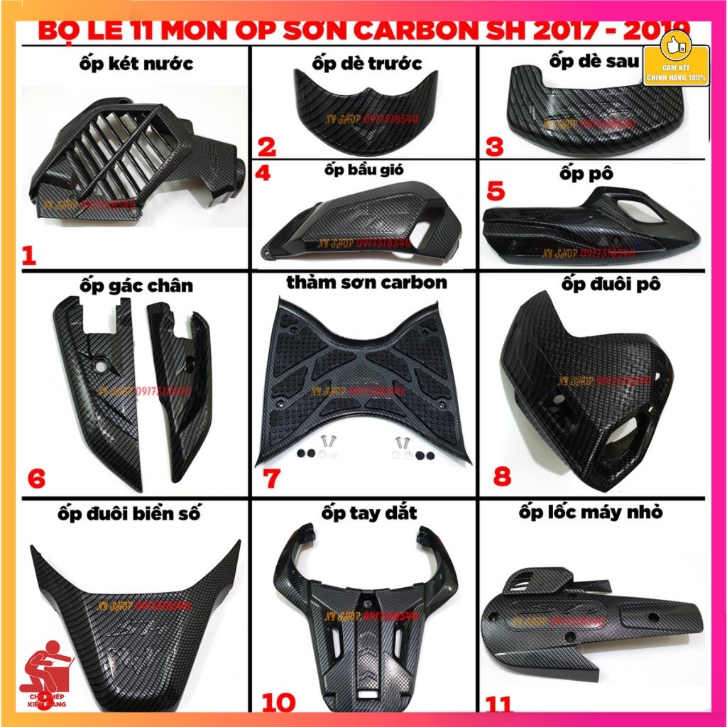 💥 11 món 💥 carbon cho sh 2017-2019