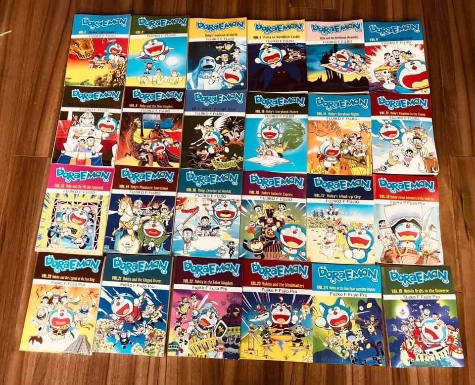 Doraemon - bộ 24 truyện dài- bản tiếng anh