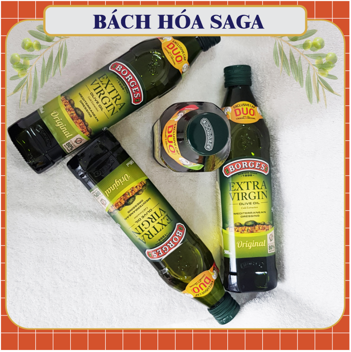 Dầu Oliu Siêu Nguyên Chất Extra Virgin Borges Cao Cấp