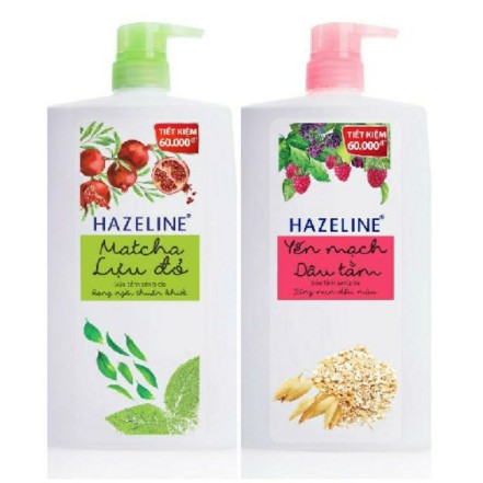 Sữa tắm dưỡng da Hazeline 1.2Kg (Chai)