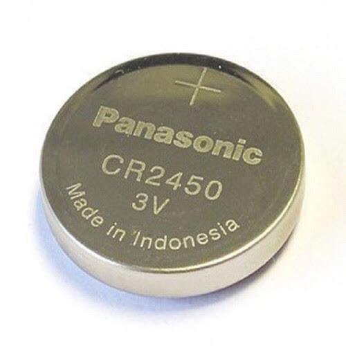 Pin CR2450 Panasonic 3V Lithium vỉ 5 viên
