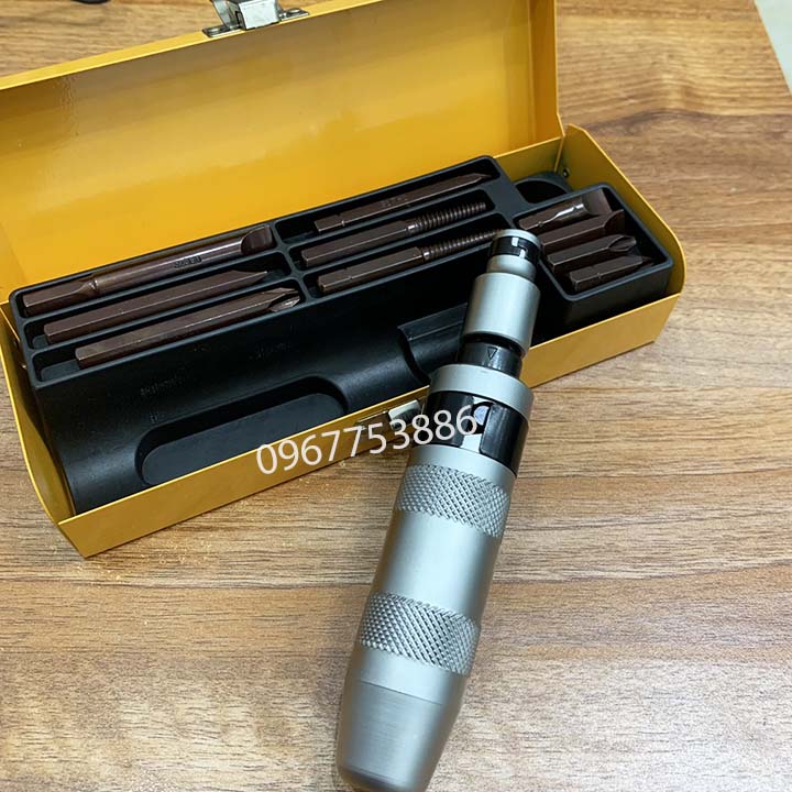 Bộ tô vít đóng thép s2 12 chi tiết