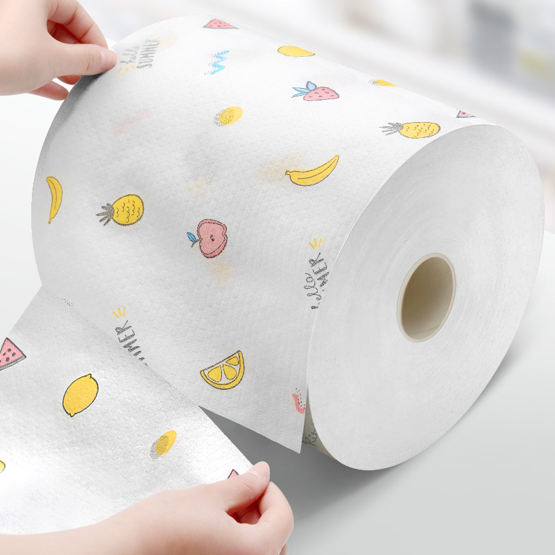 Cuộn 200 khăn giấy vải lau đa năng, lau bếp, lau chén bát - có thể tái sử dụng - siêu thấm hút