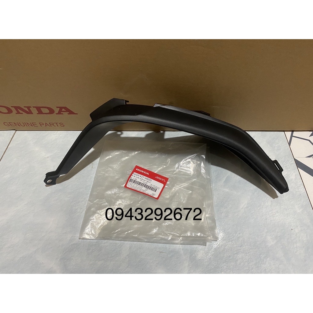 Bộ ốp trước dưới trái air blade 125 màu đen honda