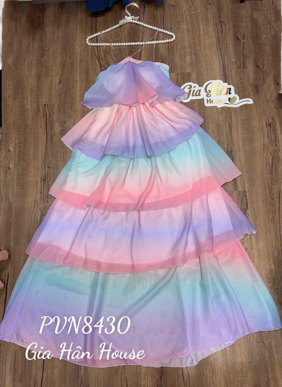 Maxi 7 sắc cầu vồng