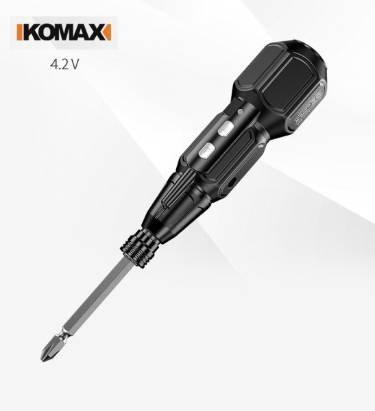 Tua vít điện sạc pin Komax 4.2V 900mAh, 2 chế độ hoạt động, dụng cụ vặn vít tự động tiện lợi - Bảo hành 3 tháng