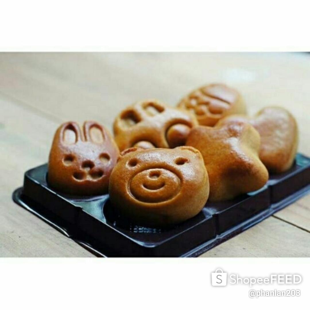 Khuôn bento làm cơm, bánh cho bé bộ 6 cái
