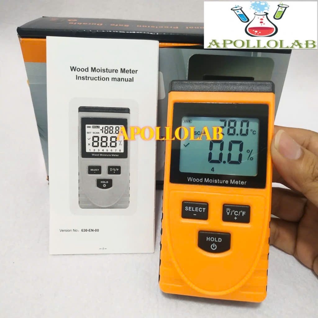 [HCM]MÁY ĐO ĐỘ ẨM GỖ BẰNG CẢM BIẾN GM630