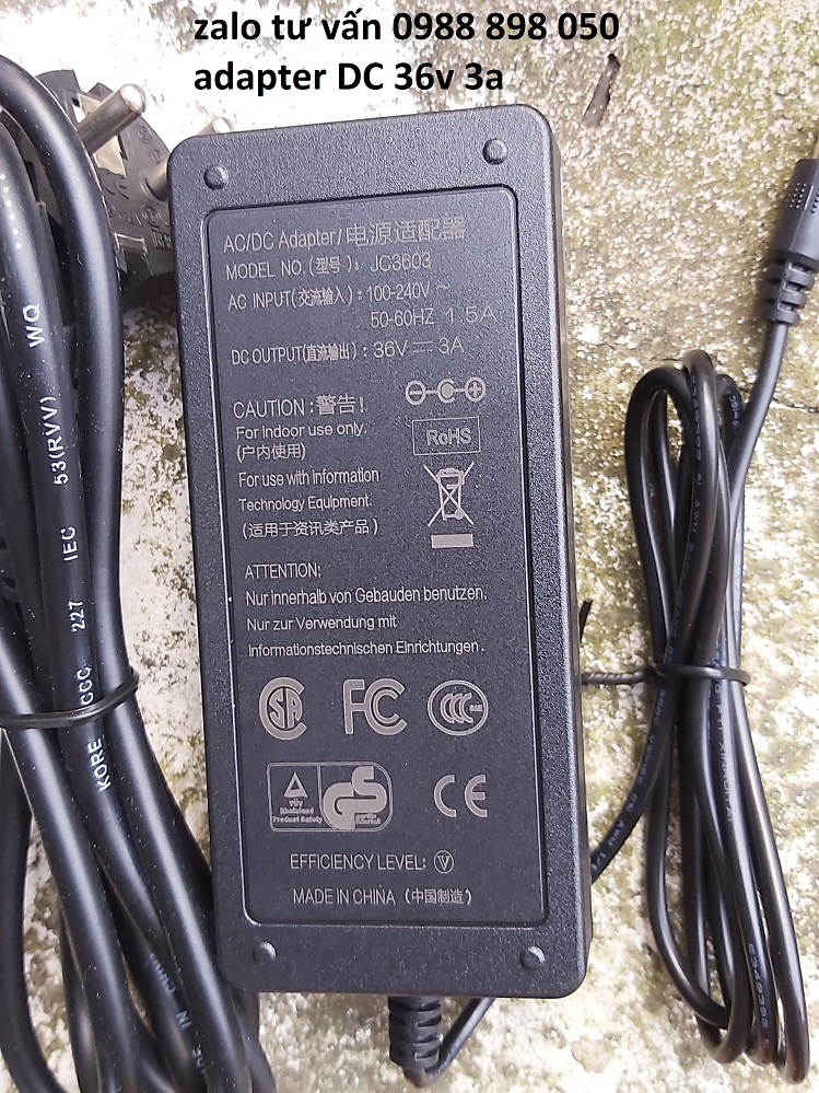 Adapter 36v 3a