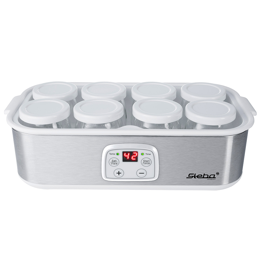Máy làm sữa chua mini steba jm2, jm3, 12 cốc, máy làm yaourt, máy ủ sữa chua, yogurt maker, không chứa bpa, chất liệu thép không gỉ, nhập đức, bảo hành 12 tháng