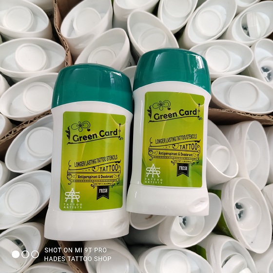 Sáp Scan in hình xăm Green Card 60ml