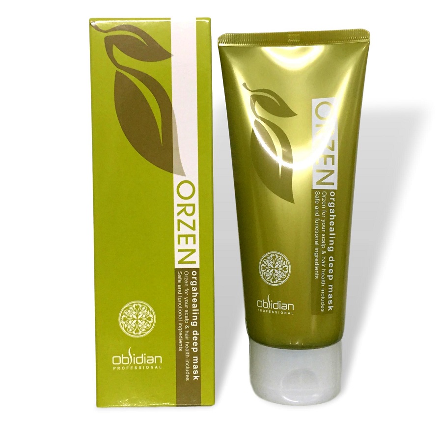 Mặt nạ chống rụng tóc Orzen Orgahealing Deep Mask Obsidian 200ml