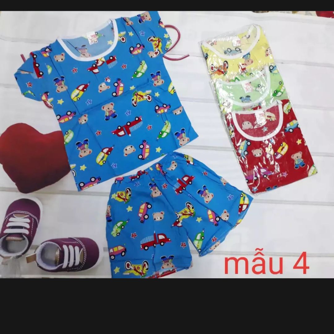 [HCM]đồ bộ quần áo bé trai  ngắn12