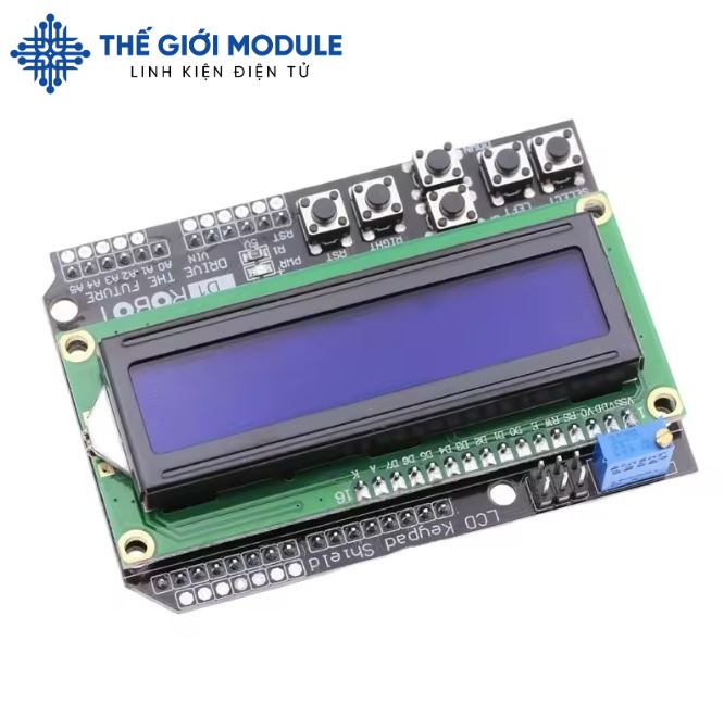 LCD1602 Keypad Shield