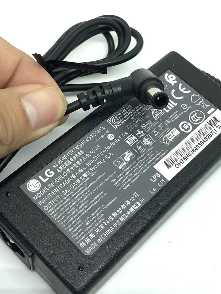Nguồn 19v 2.53a màn hình lg