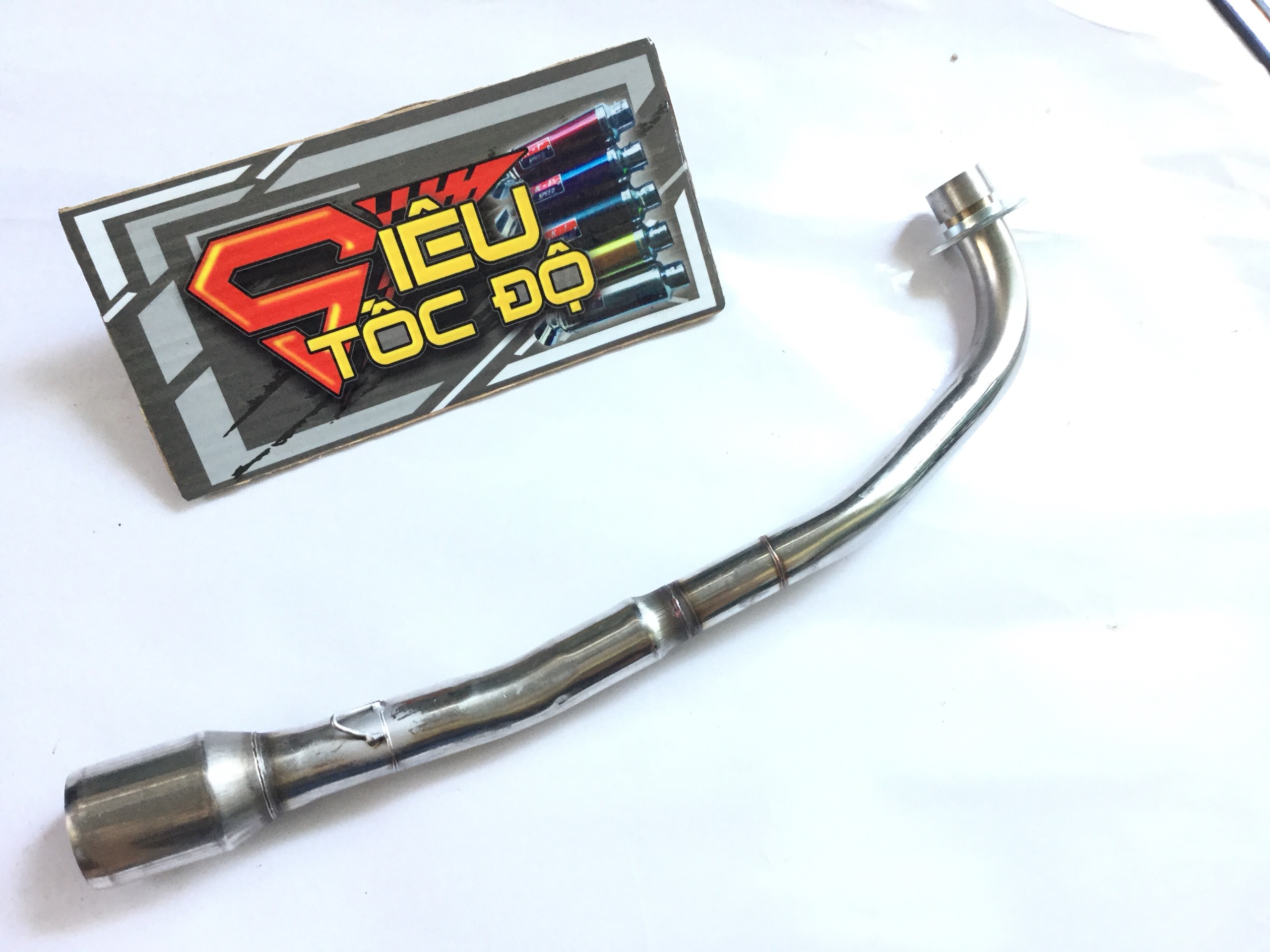 Cổ pô độ cho xe wave 50 - 100, cup, dream, 67, exciter 50cc,...