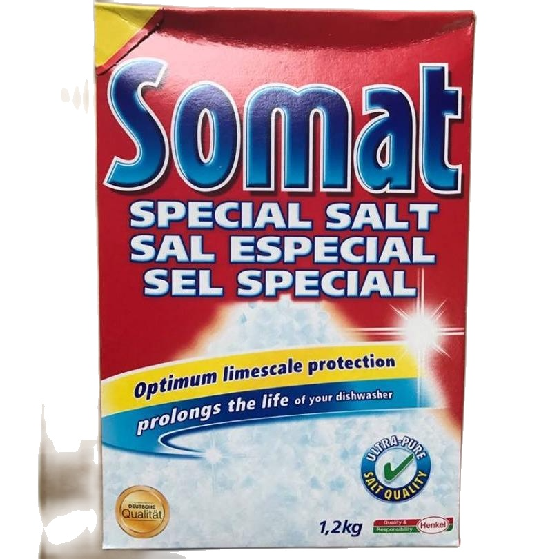Muối Rửa Chén Bát Somat Special Salt 1,2 Kg,Muối Chuyên Dụng Dùng Cho Máy Rửa Bát