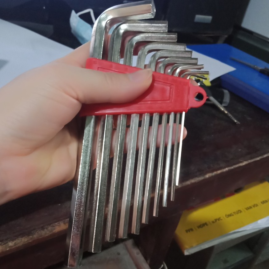 Bộ lục giác giác 10 chi tiết
