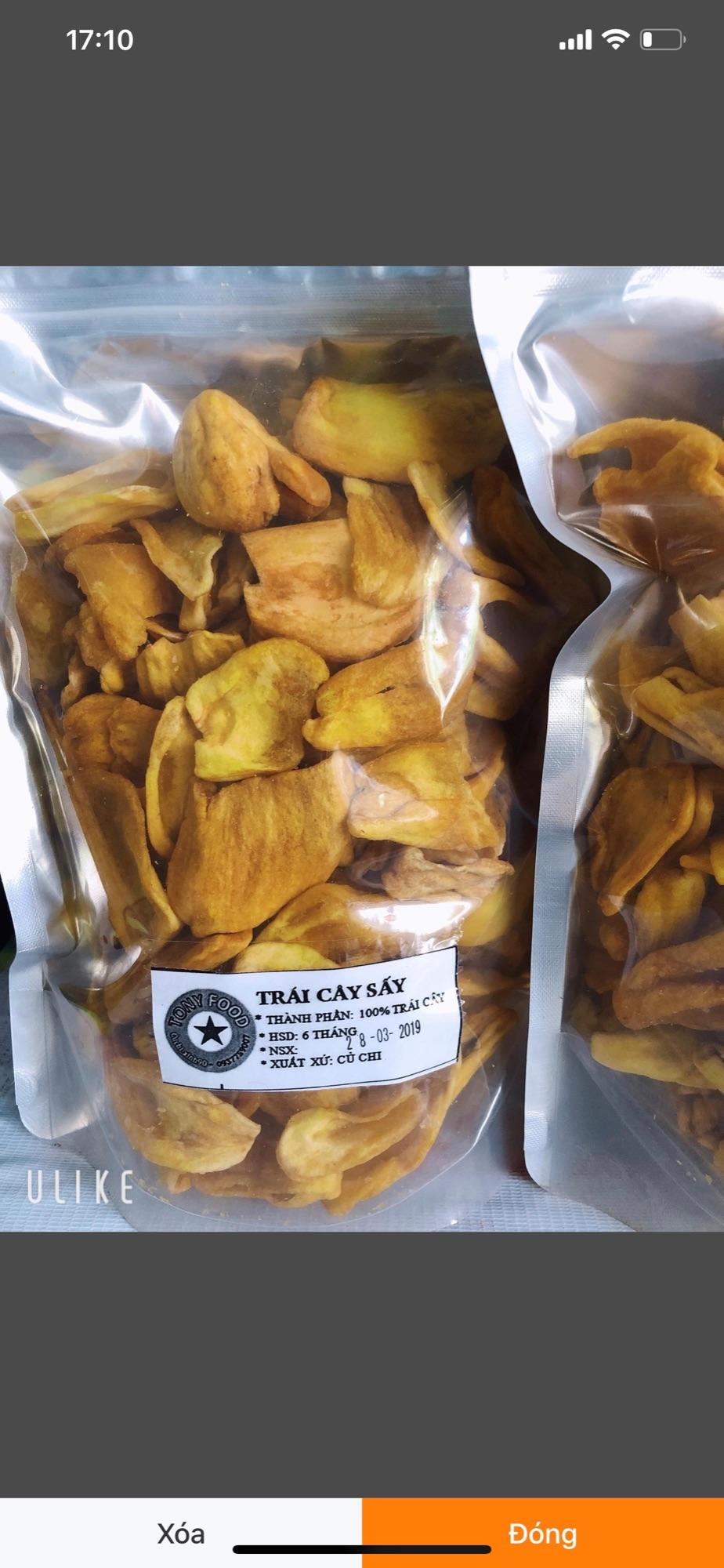 500g Mít Sấy Nguyên Miếng Ngon