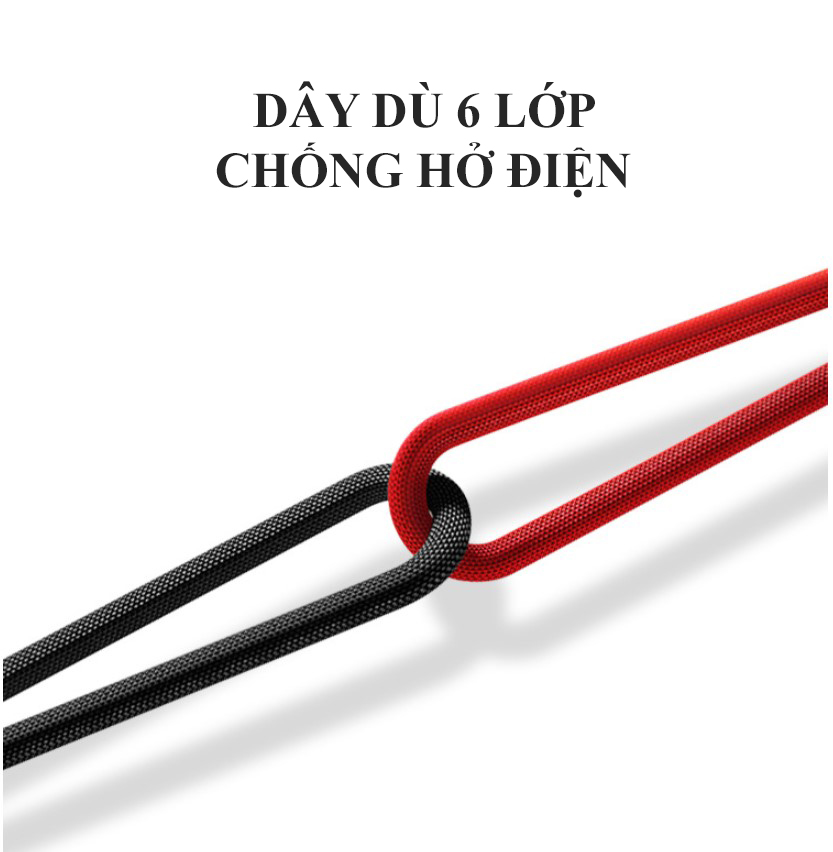 [HCM]Cáp Sạc CAPARIES RED Line V2 Chuẩn MICRO-USB - Dài 1M - CPRREDV2