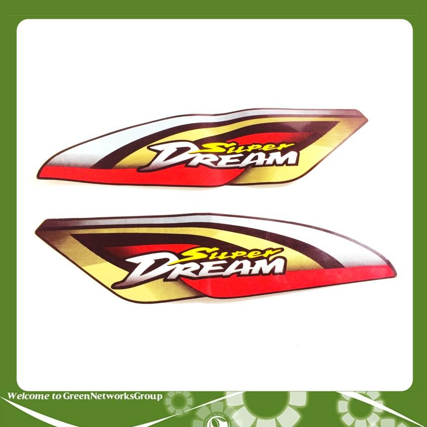 Tem trang trí xe máy Dream 2001 tem 3 lớp Greennetworks