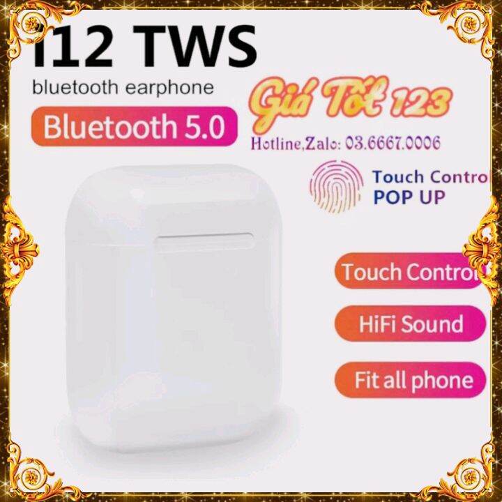 Tai nghe Bluetooth không dây I12